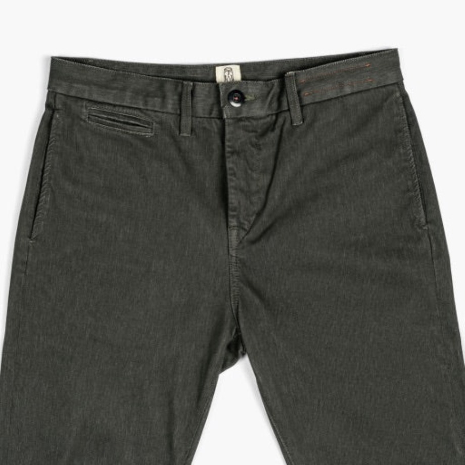 Ax Slim Fit Chinos Verde Militar Jueves