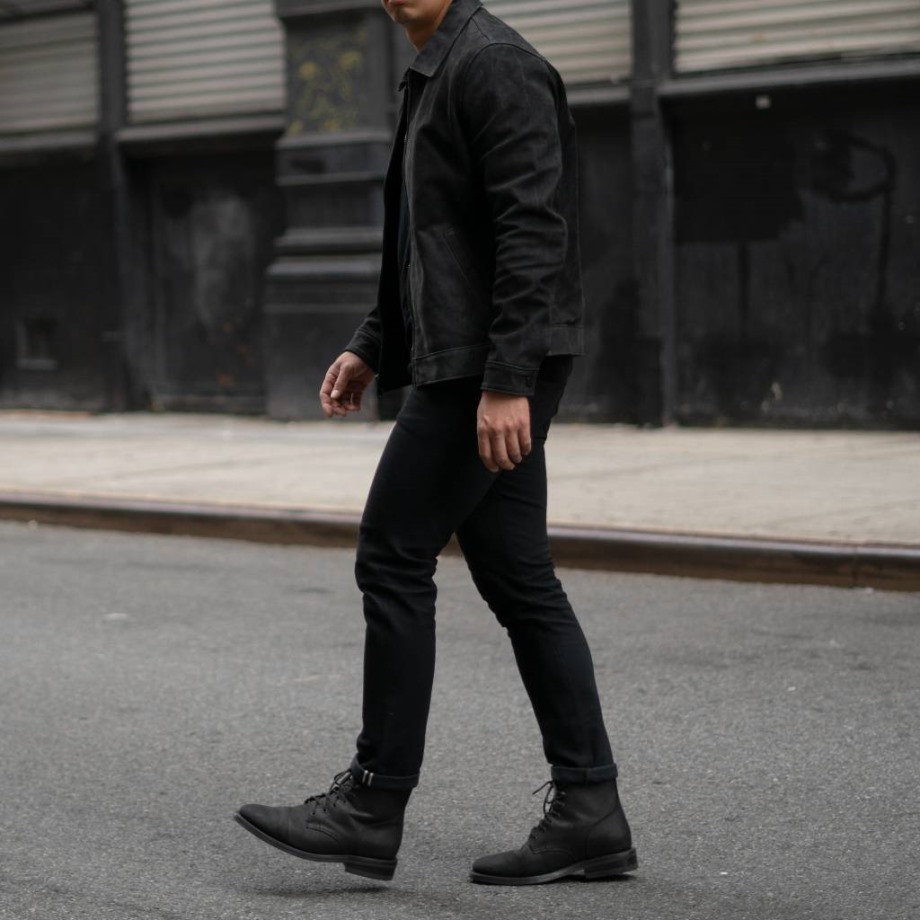 Chamarra Negra Mate Lunes Keanu