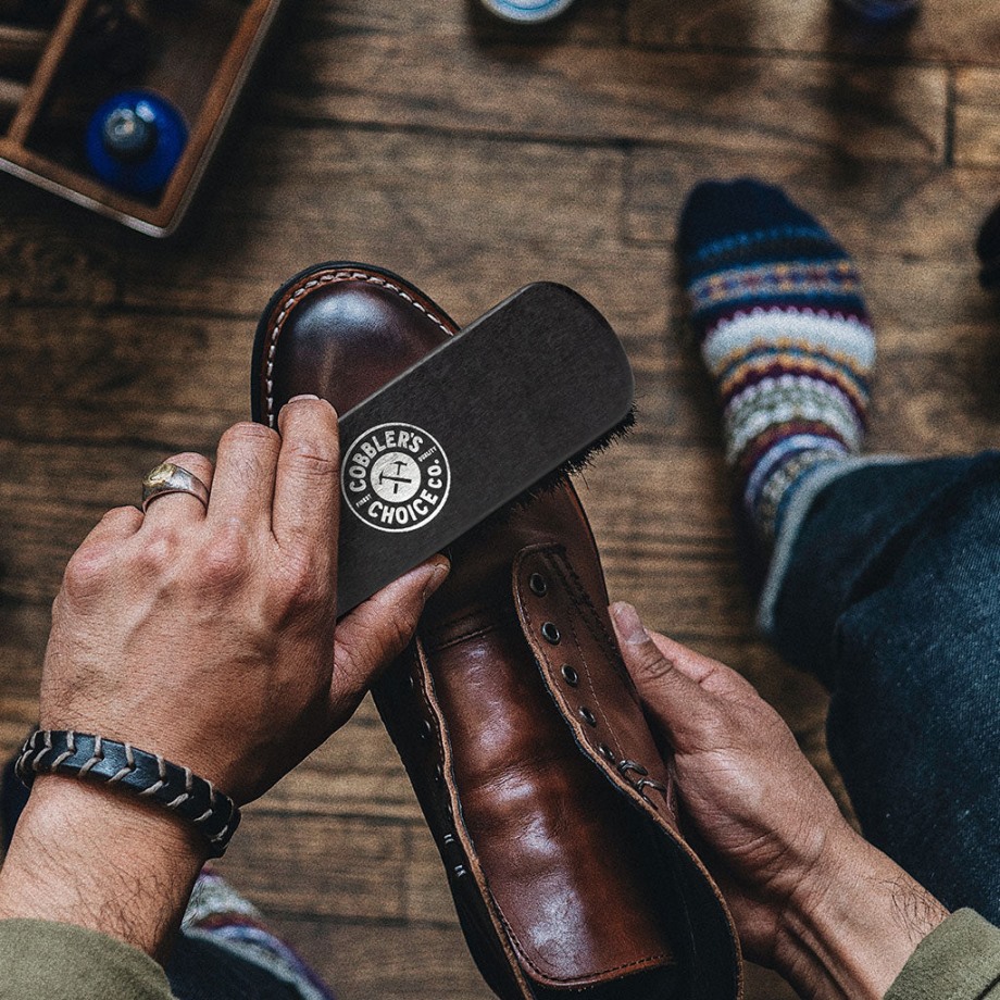 Cobbler's Choice Cepillo Para Zapatos Premium Sunday Black