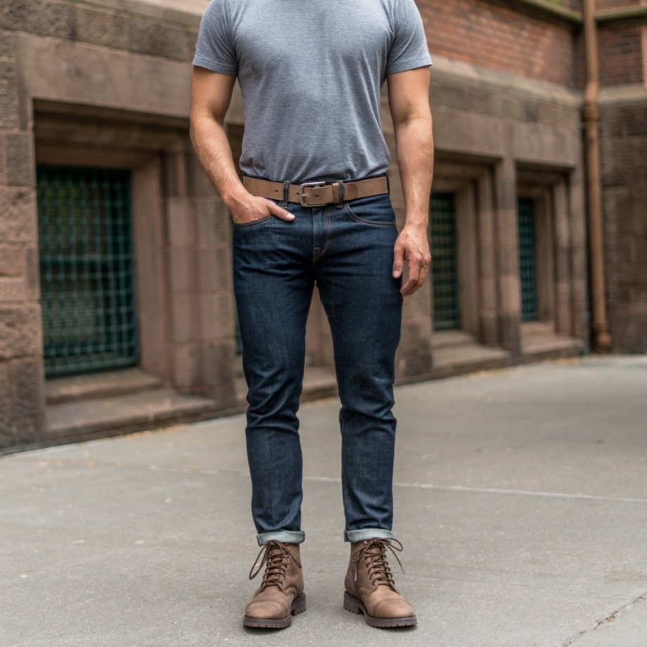 Cinturón De Cuero Heritage Para Hombre Country Road Monday