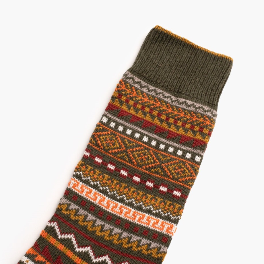 Calcetín Sodello Verona Hombre Dark Moss Lunes