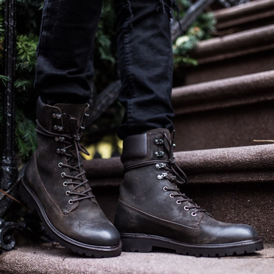 Explorador Miércoles De Gamuza Verde Oliva Oscuro