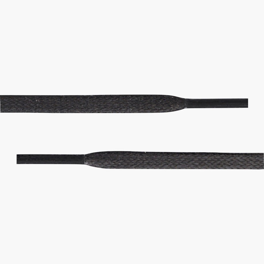 Cordones Planos De Algodon Encerado Marron Martes