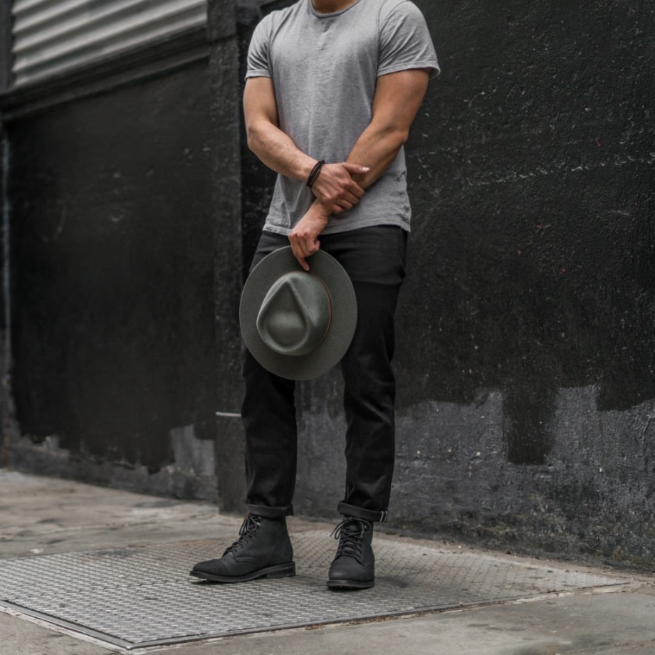 Viernes Eastwood Fedora Gris