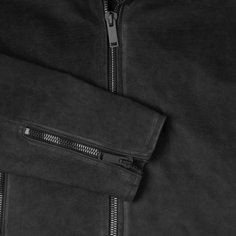 Chaqueta De Moto Viernes Negro Mate