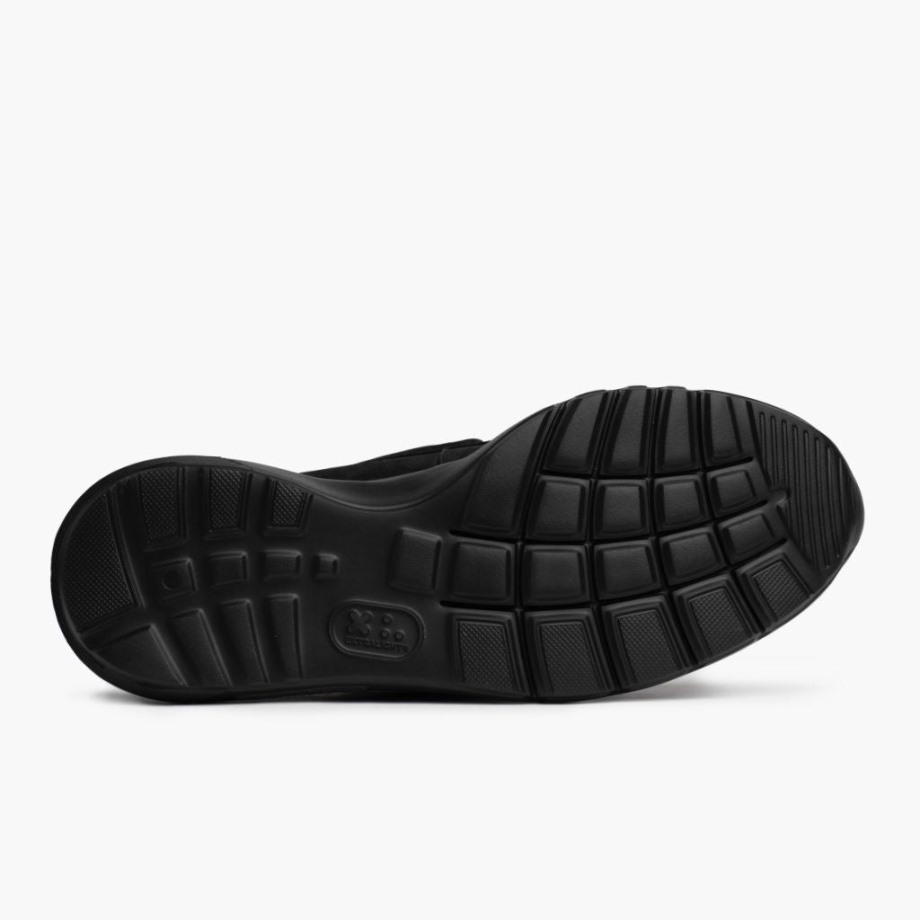 Corredor Cosido A Mano Negro Mate Sabado