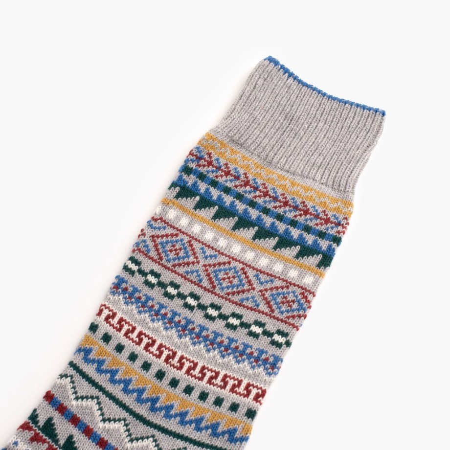 Calcetín Hombre Sodello Verona Martes Sello Gris