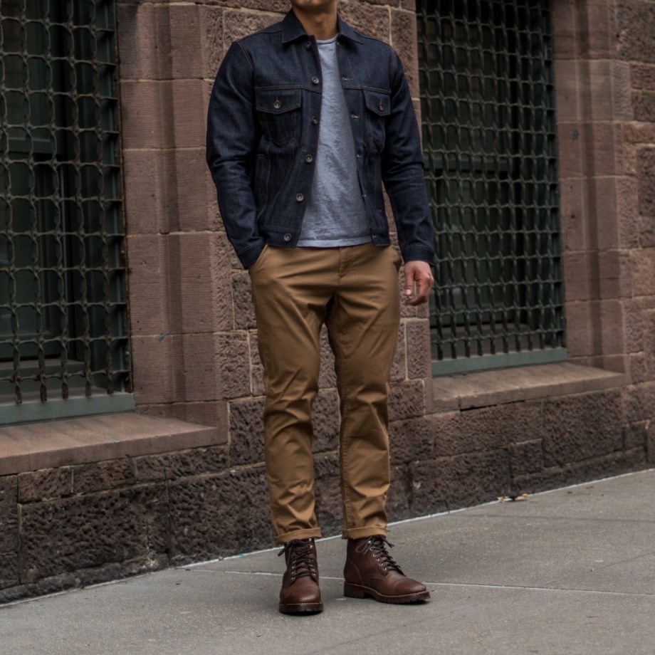 Chaqueta De Mezclilla De Orillo Jueves índigo