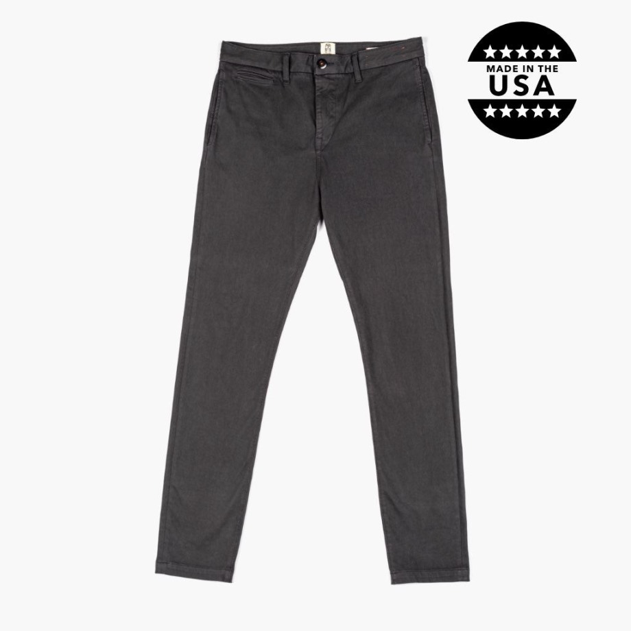 Chinos De Corte Slim Estilo Hacha De Carbón De Martes