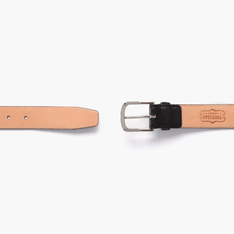 Cinturón Brogue De Hombre Wednesday Negro