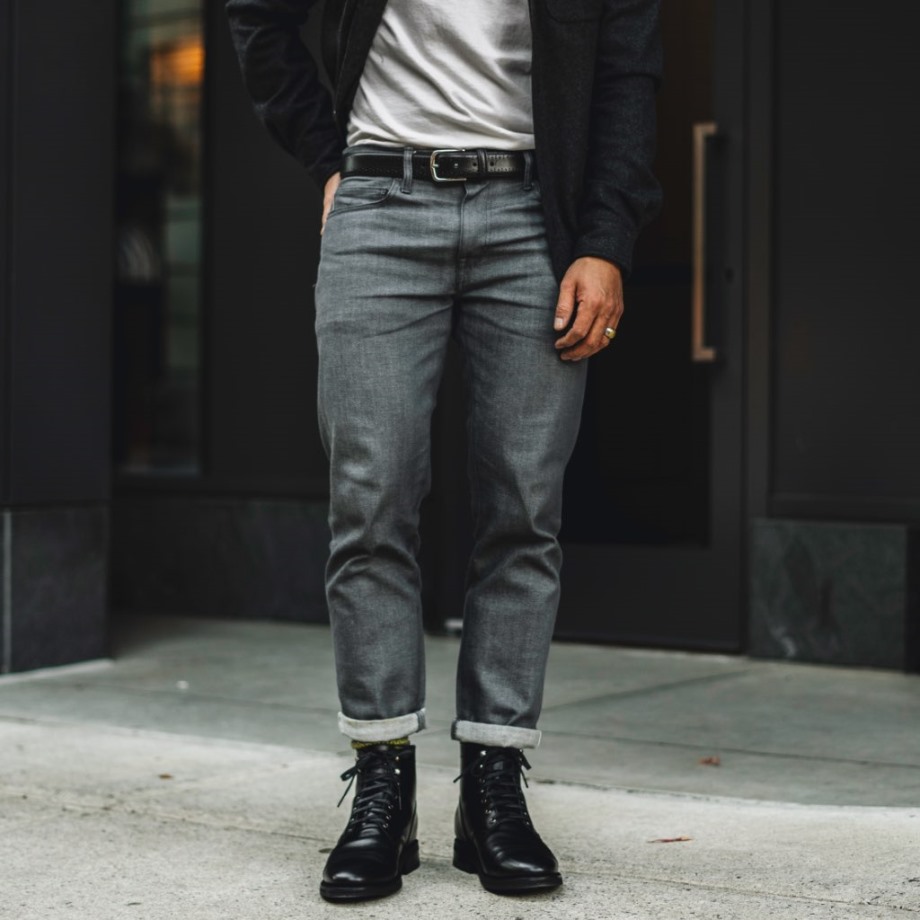 Cinturón Brogue De Hombre Wednesday Negro