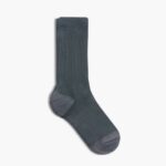 Calcetín De Hombre Sodello Classic Crew Martes Gris