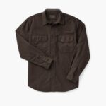 Camisa De Franela De Campo Cigarro Marrón Martes