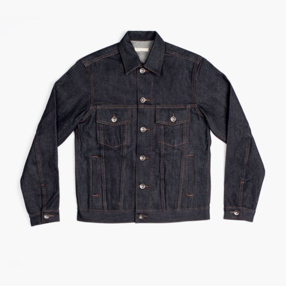 chaqueta_de_mezclilla_de_orillo_jueves_indigo.jpg Chaqueta De Mezclilla De Orillo Jueves índigo - Imagen 1