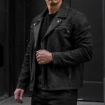 Chaqueta De Moto Viernes Negro Mate