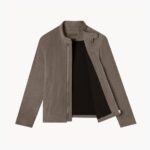 Chaqueta Miercoles Taupe Racer - Imagen 5