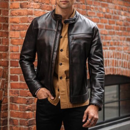 Chaqueta Roadster Café Negro Sábado