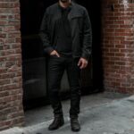 Chaqueta Roadster Friday Negra Mate - Imagen 5