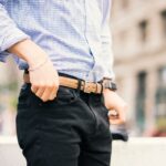 Cinturon Clasico Hombre Piel Monday Natural Chromexcel - Imagen 4