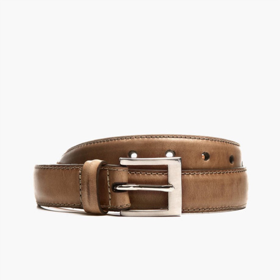 cinturon_clasico_hombre_piel_monday_natural_chromexcel.jpg Cinturon Clasico Hombre Piel Monday Natural Chromexcel - Imagen 1