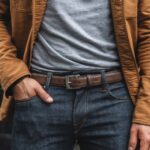 Cinturón De Cuero Clásico Inglés Antiguo Para Hombre Sábado - Imagen 5