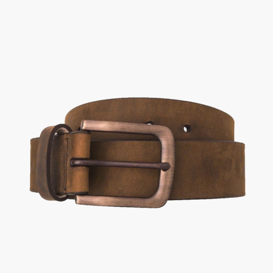 cinturon_de_cuero_heritage_de_cobre_quemado_para_hombre_sabado.jpg Cinturón De Cuero Heritage De Cobre Quemado Para Hombre Sábado - Imagen 1