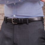 Cinturón De Cuero Refinado De Viernes Negro Para Hombre - Imagen 4