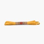 Cordones Planos Amarillos De Algodon Encerado Sabado
