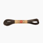 Cordones Planos De Algodon Encerado Marron Martes
