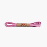 Friday Cordones Planos De Algodón Encerado Rosa