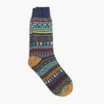 Miércoles De Calcetín Hombre Sodello Giza Blue Iris