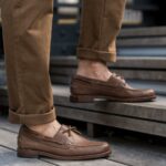 Miércoles De Mocasines Cosidos A Mano De Nogal - Imagen 7