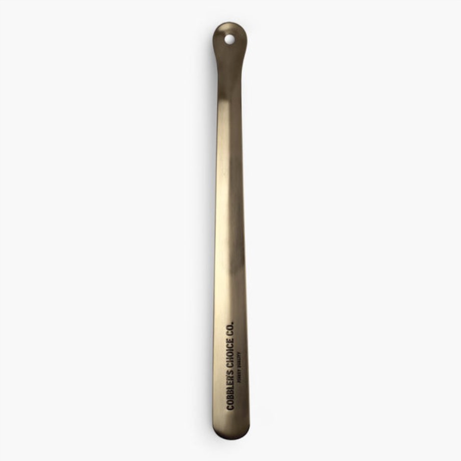 thursday_cobblers_choice_16_calzador_de_metal_laton_cepillado.jpg Thursday Cobbler's Choice 16'' Calzador De Metal Latón Cepillado - Imagen 1