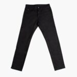 Vaqueros Tapered Con Orillo Elástico En Negro Sunday
